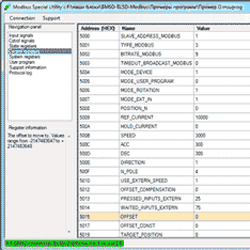 Modbus Special Utility