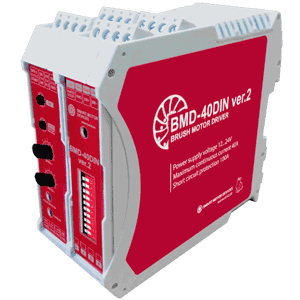 DC brush motor controller BMD-40DIN ver.2