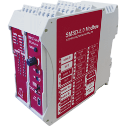 Smart Motor Devices develops new SMSD‑Modbus programmable stepper motor controllers