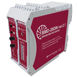 Brush DC motor controller BMD‑20DIN ver.2.1