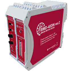 Brush DC motor controller BMD‑40DIN ver.2