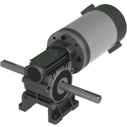 DC brush geared motors