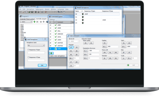 Software for stepper motor controller