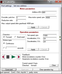 BxSD-Program (for BLSD and BMSD controllers)